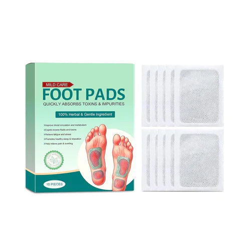 Detox Foot Patches Pads for Body Stress Relief (Set of 10)(Pack Of 2)